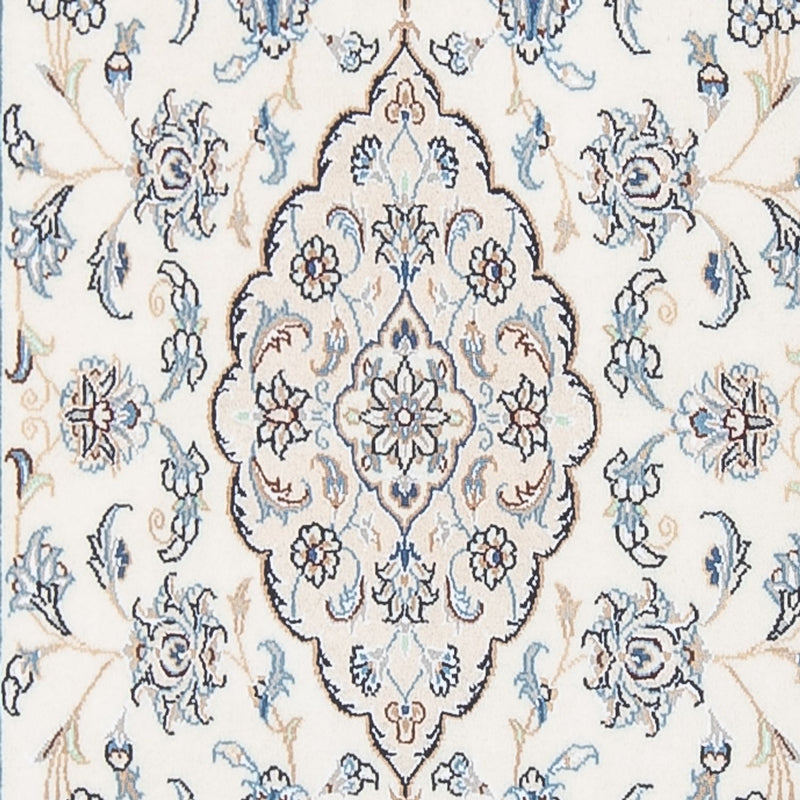 Løber Persisk tæppe - Nain - Premium - 345 x 84 cm - creme