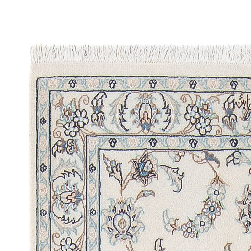 Løber Persisk tæppe - Nain - Premium - 301 x 85 cm - creme