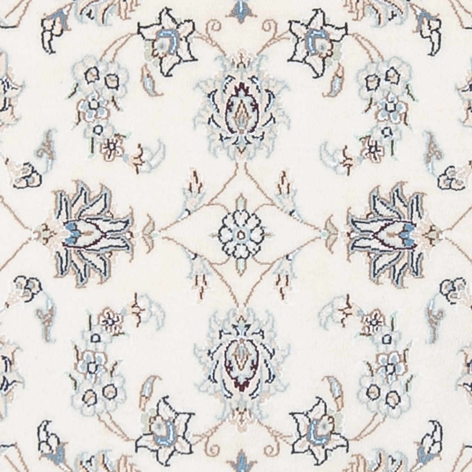 Løber Persisk tæppe - Nain - Premium - 301 x 83 cm - creme