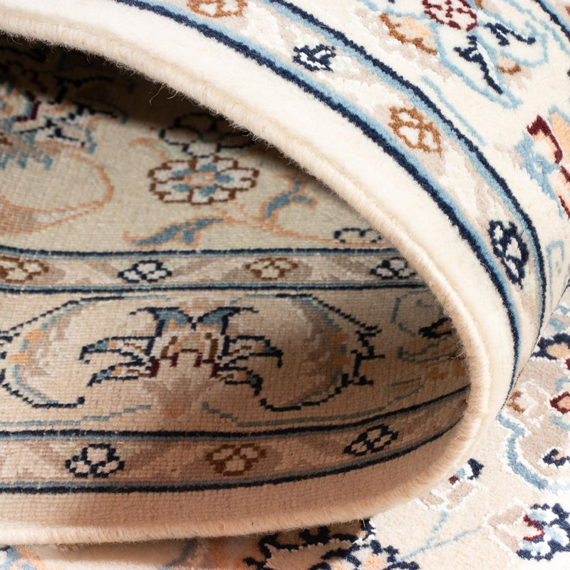 Løber Persisk tæppe - Nain - Premium - 297 x 81 cm - creme