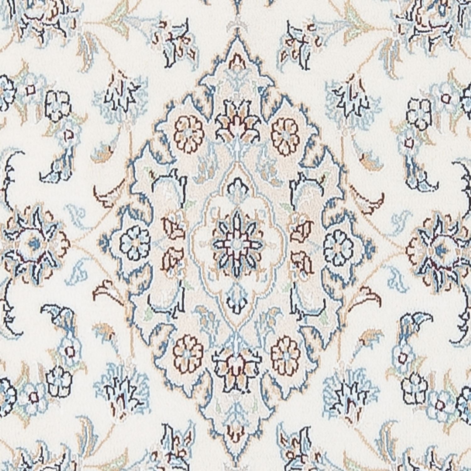 Løber Persisk tæppe - Nain - Premium - 308 x 80 cm - creme