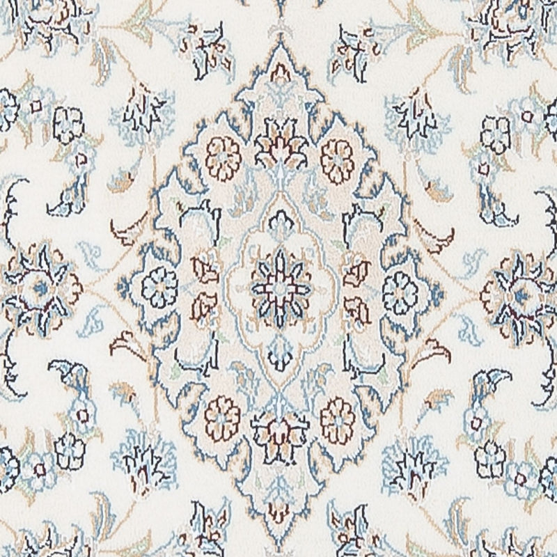 Løber Persisk tæppe - Nain - Premium - 308 x 80 cm - creme