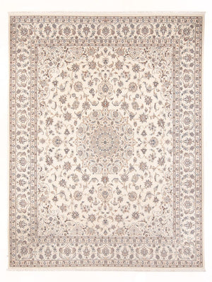 Persisk tæppe - Nain - Premium - 298 x 247 cm - creme
