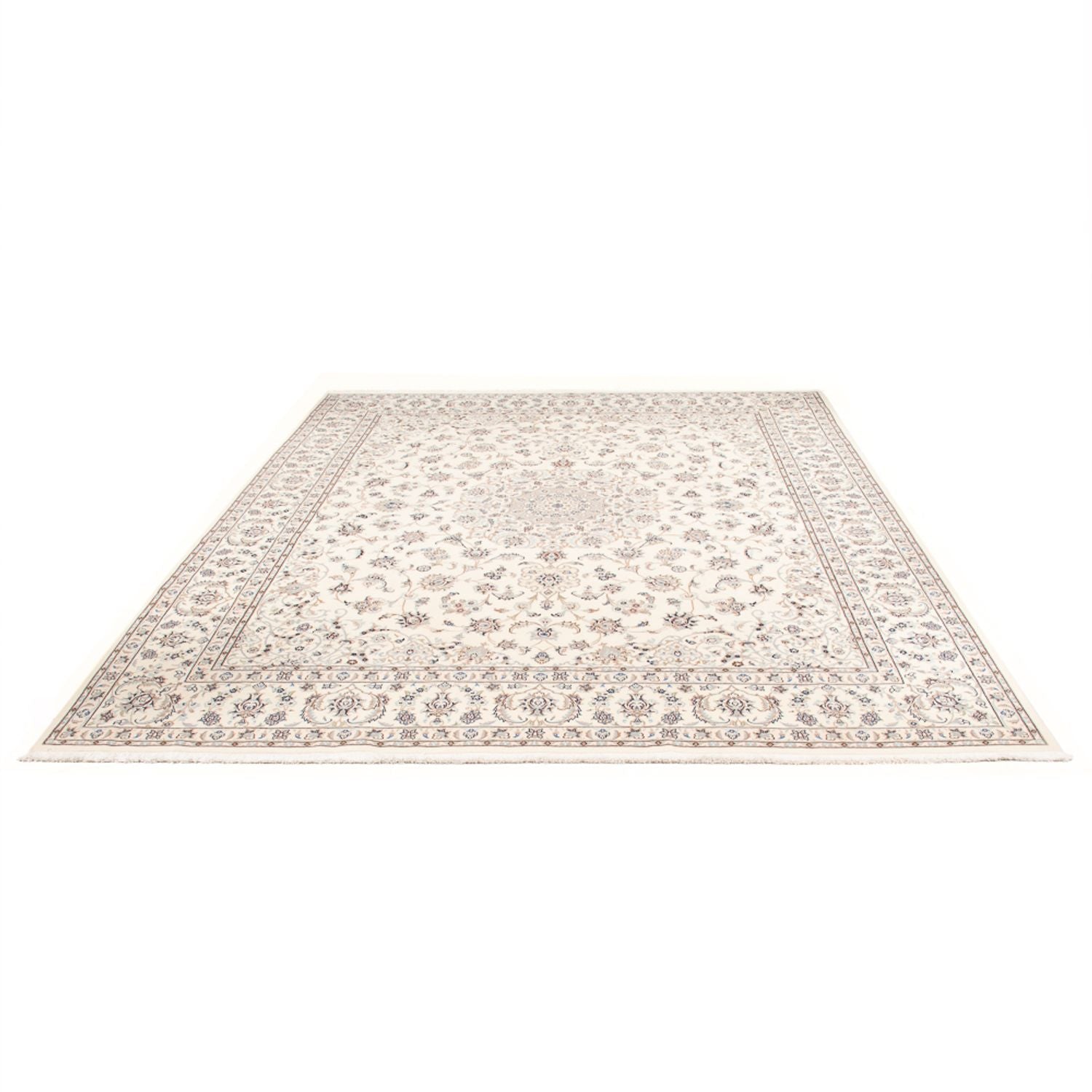 Persisk tæppe - Nain - Premium - 298 x 247 cm - creme