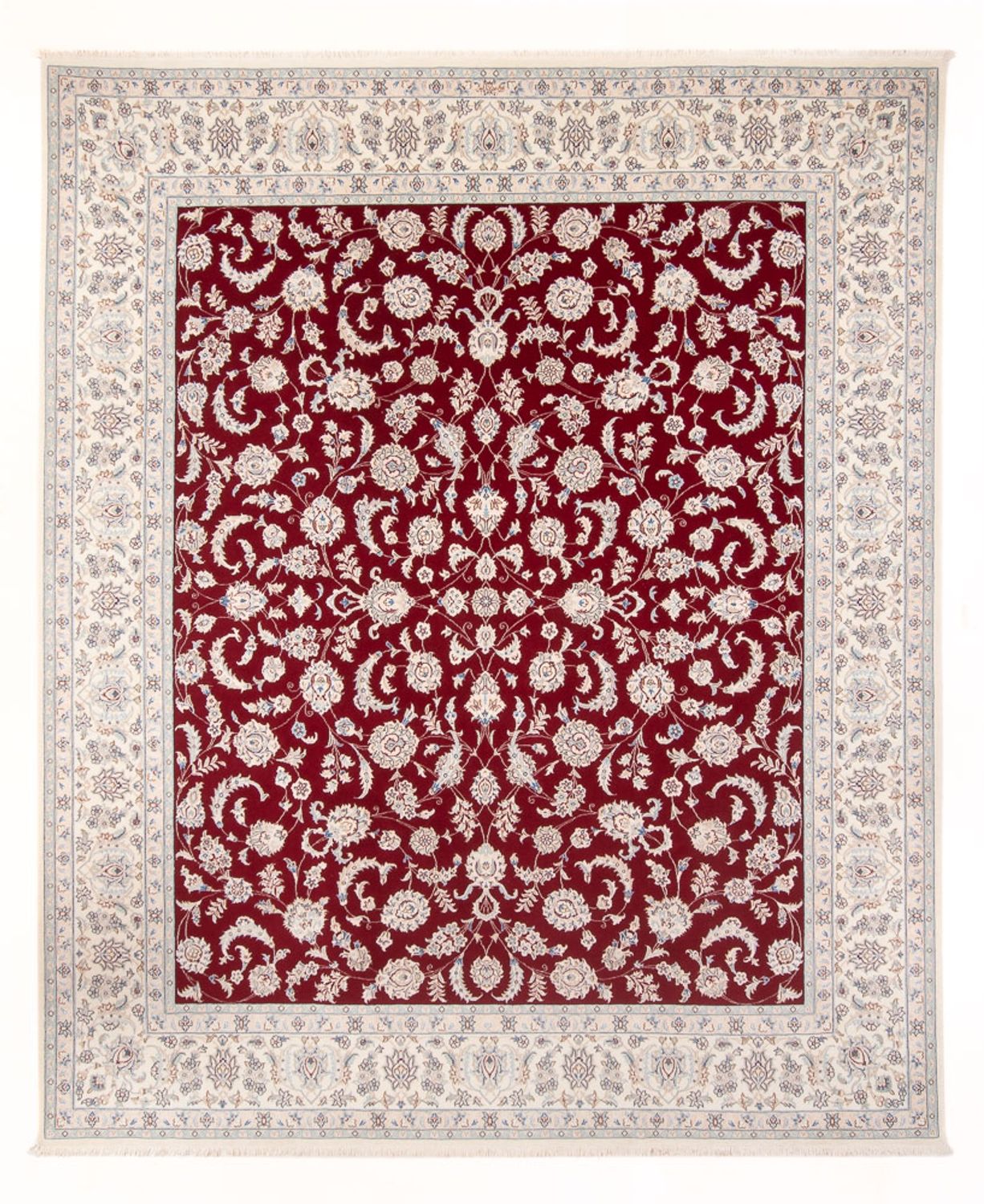 Persisk tæppe - Nain - Premium - 295 x 249 cm - rød