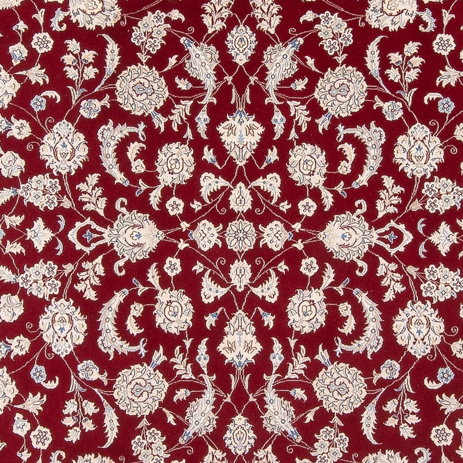 Persisk tæppe - Nain - Premium - 295 x 249 cm - rød
