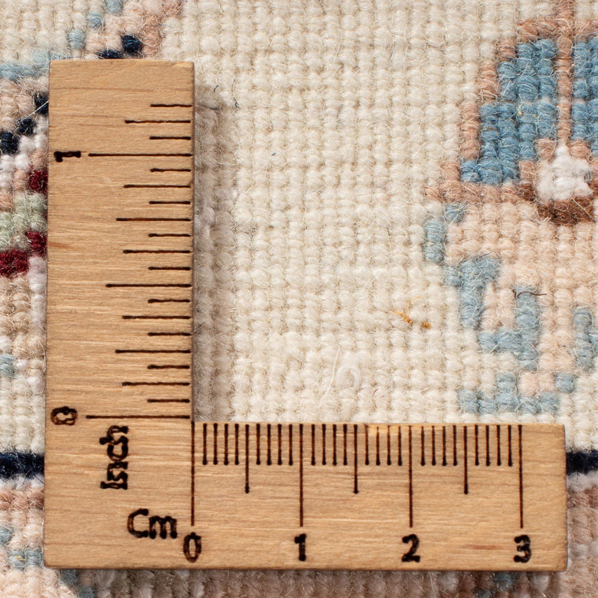 Persisk tæppe - Nain - Premium - 347 x 247 cm - mørkeblå