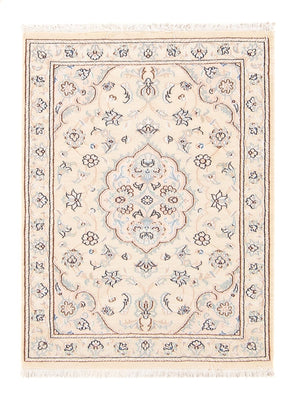 Persisk tæppe - Nain - 90 x 60 cm - beige