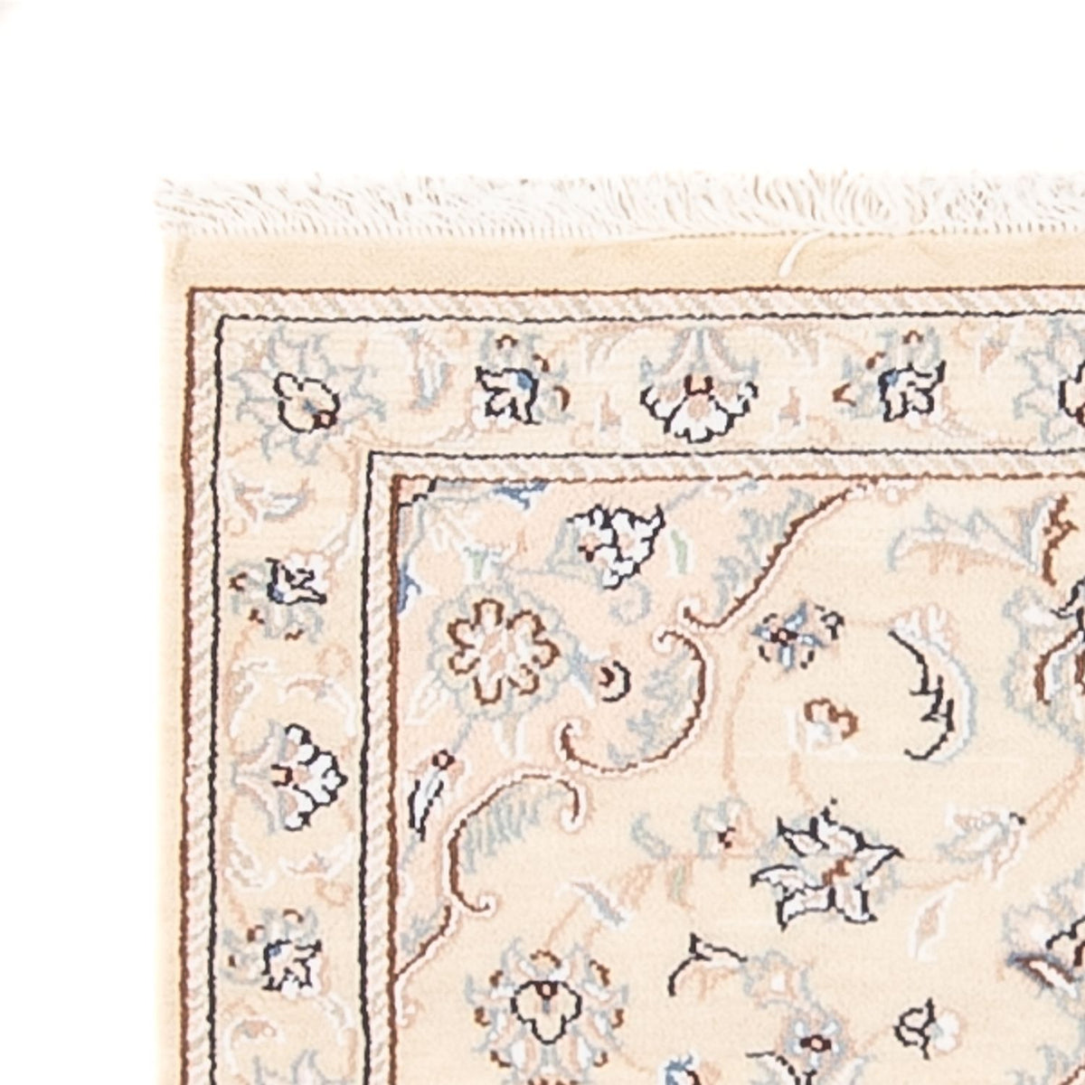 Persisk tæppe - Nain - 90 x 60 cm - beige