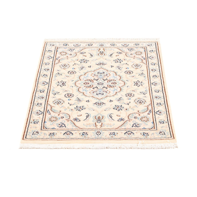 Persisk tæppe - Nain - 90 x 60 cm - beige