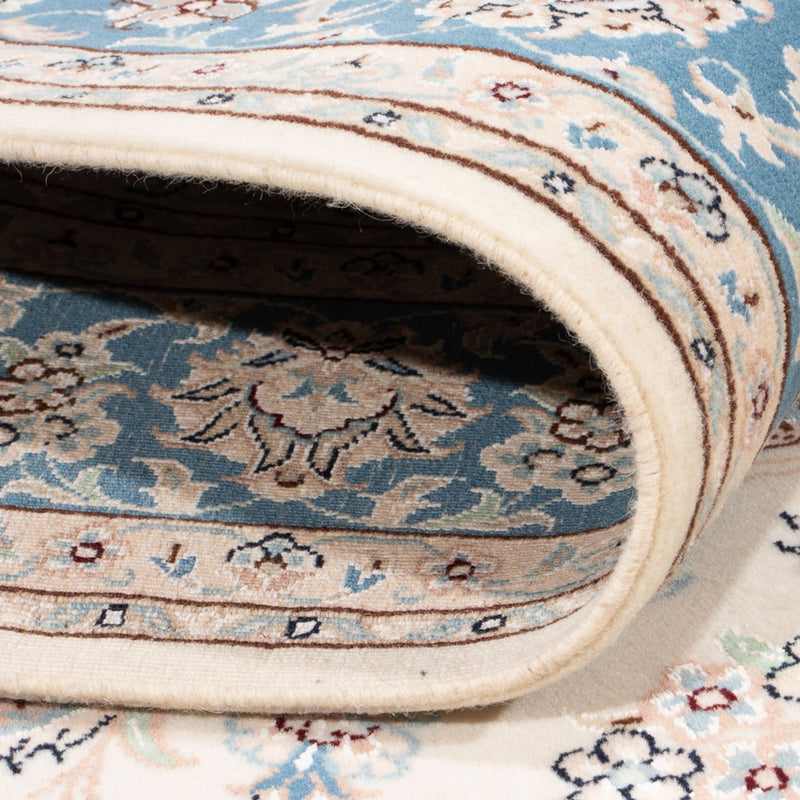 Persisk tæppe - Nain - Premium - 204 x 148 cm - creme