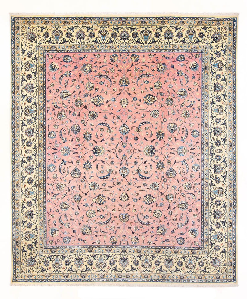 Persisk tæppe - Nain - Premium - 287 x 250 cm - laks