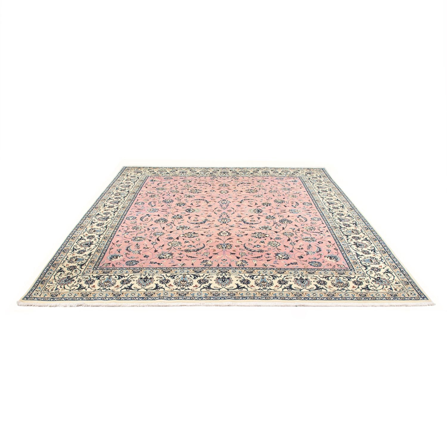 Persisk tæppe - Nain - Premium - 287 x 250 cm - laks
