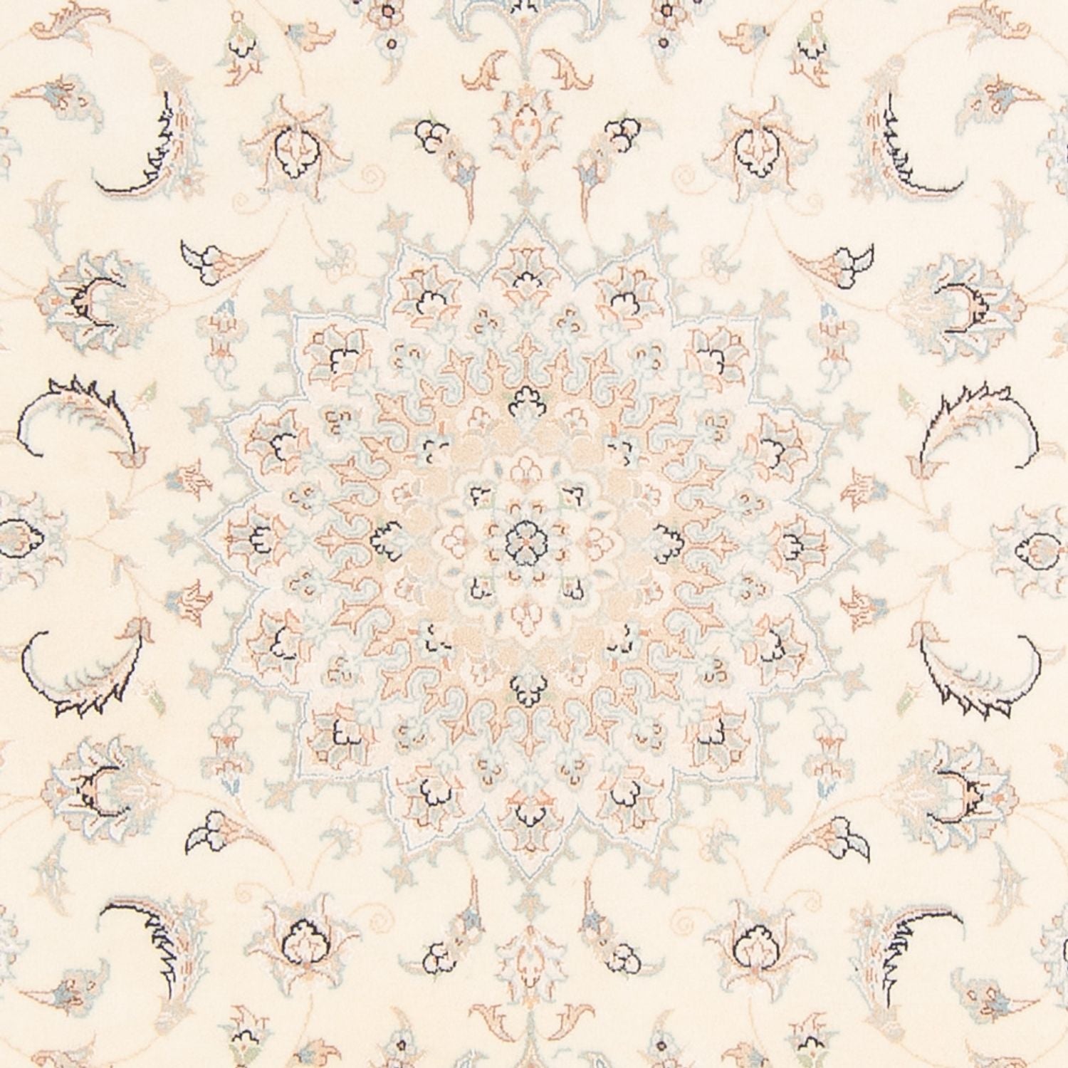 Persisk tæppe - Nain - 236 x 170 cm - beige