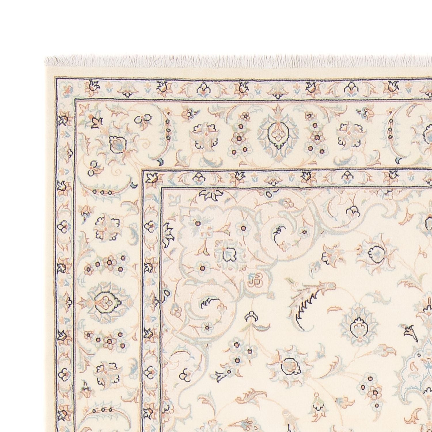 Persisk tæppe - Nain - 236 x 170 cm - beige