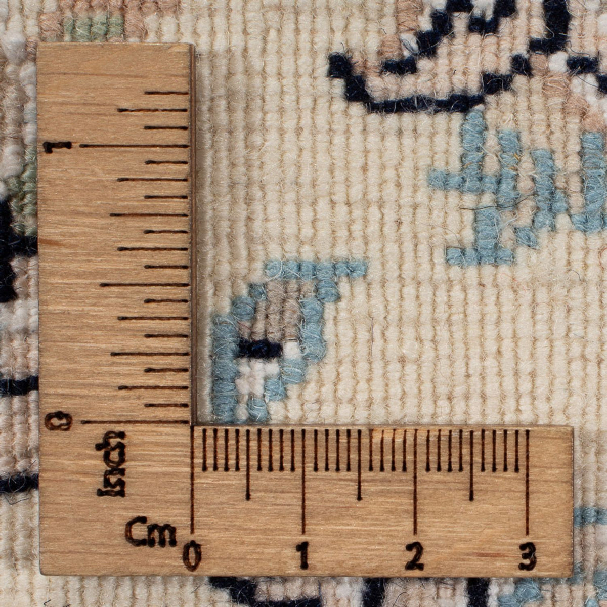 Persisk tæppe - Nain - 237 x 170 cm - blå