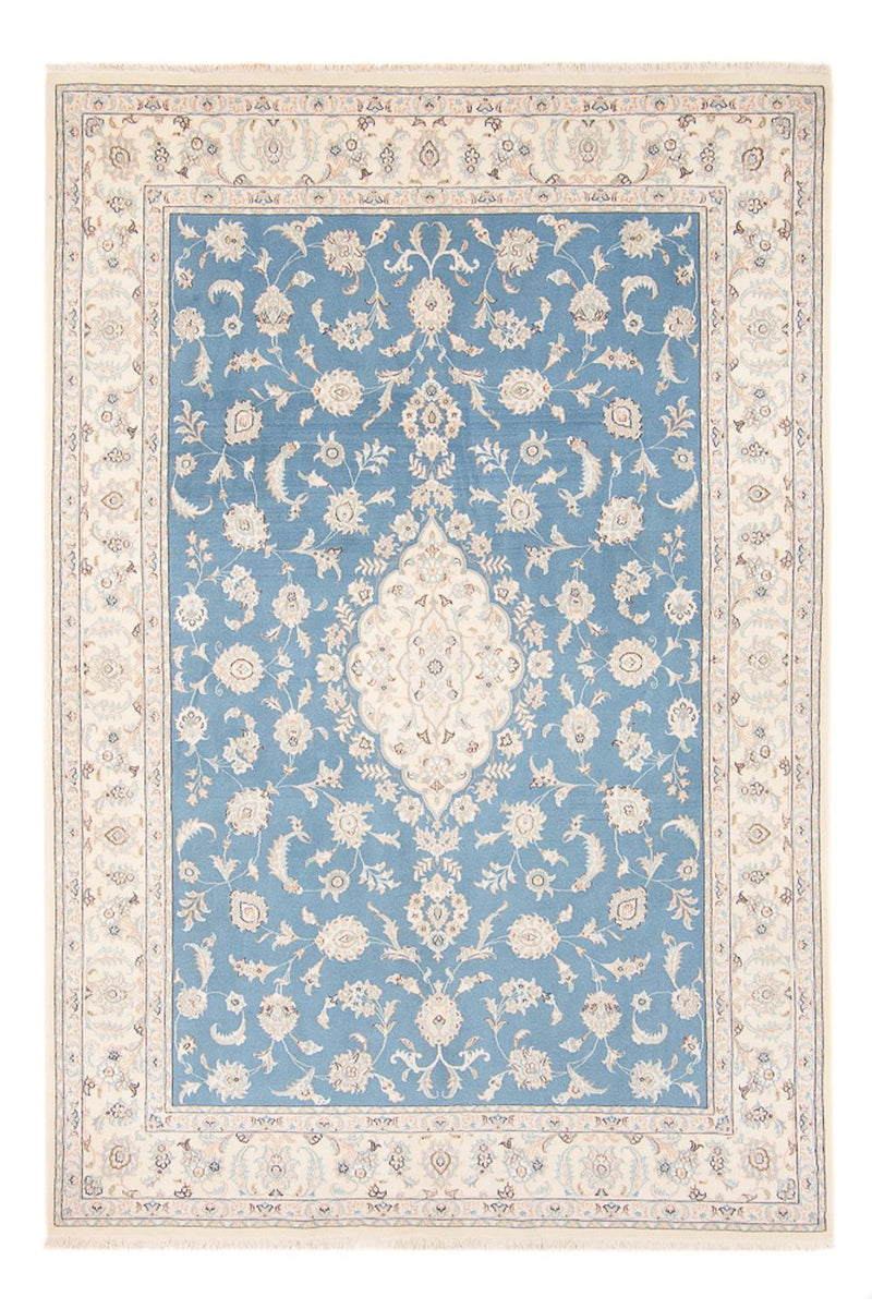 Persisk tæppe - Nain - 251 x 168 cm - blå