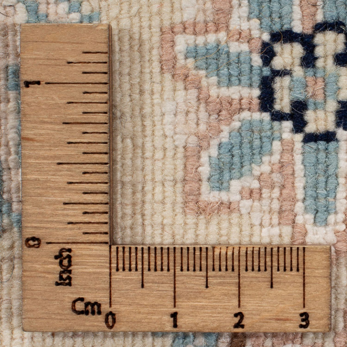 Persisk tæppe - Nain - 251 x 168 cm - blå