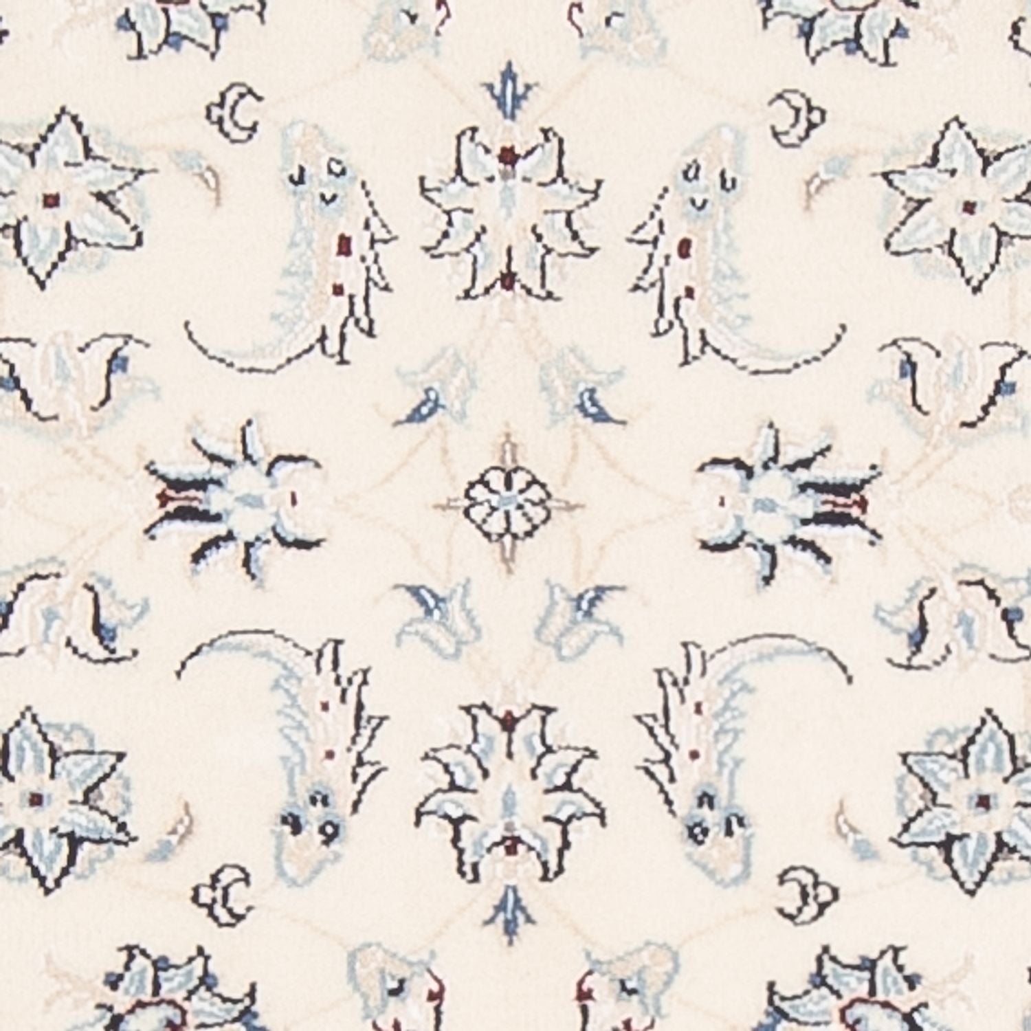 Persisk tæppe - Nain - 89 x 60 cm - beige
