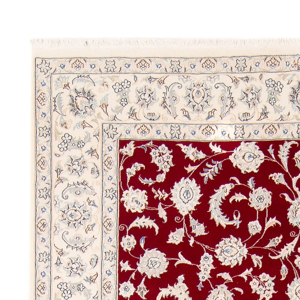 Persisk tæppe - Nain - 237 x 170 cm - rød