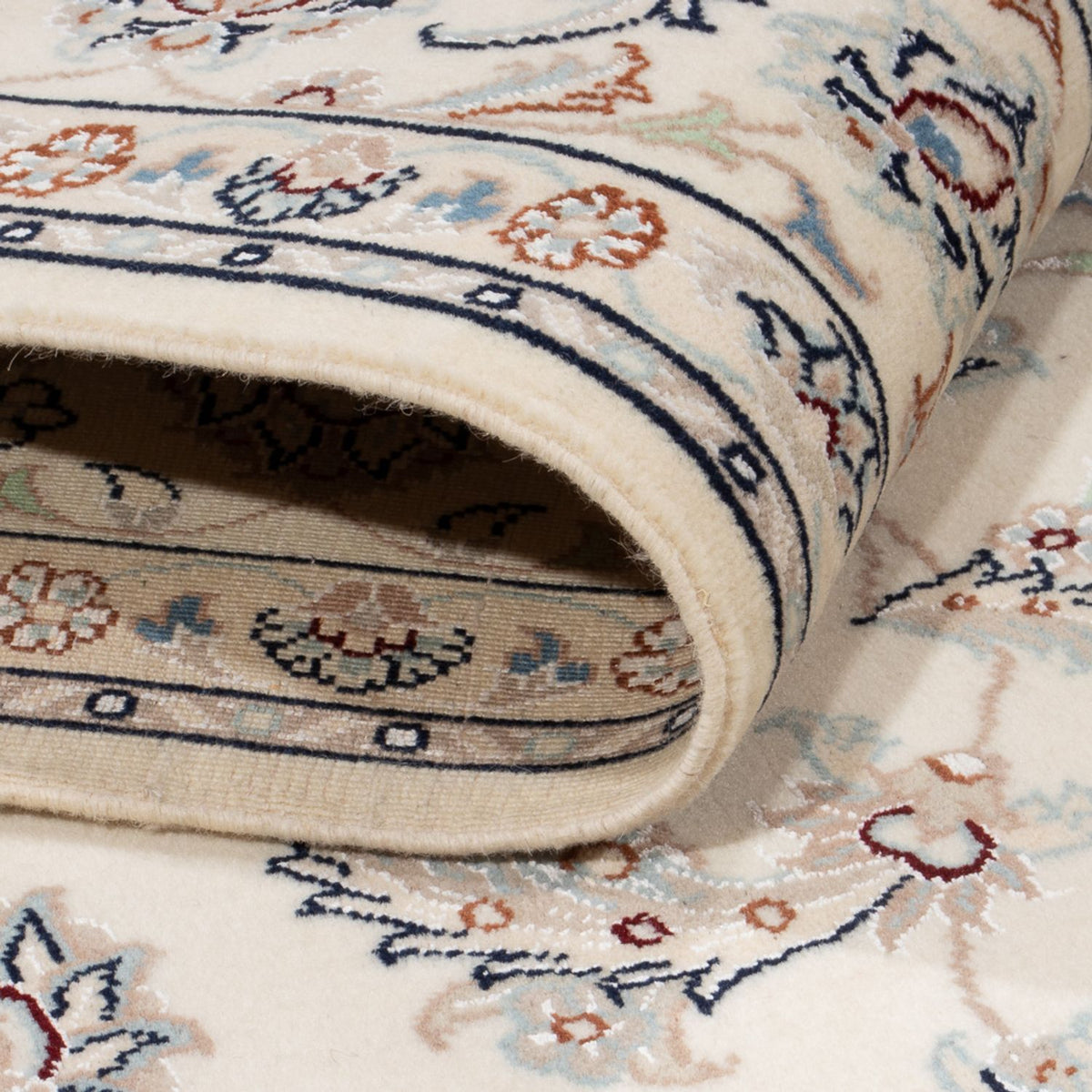 Persisk tæppe - Nain - 236 x 170 cm - beige