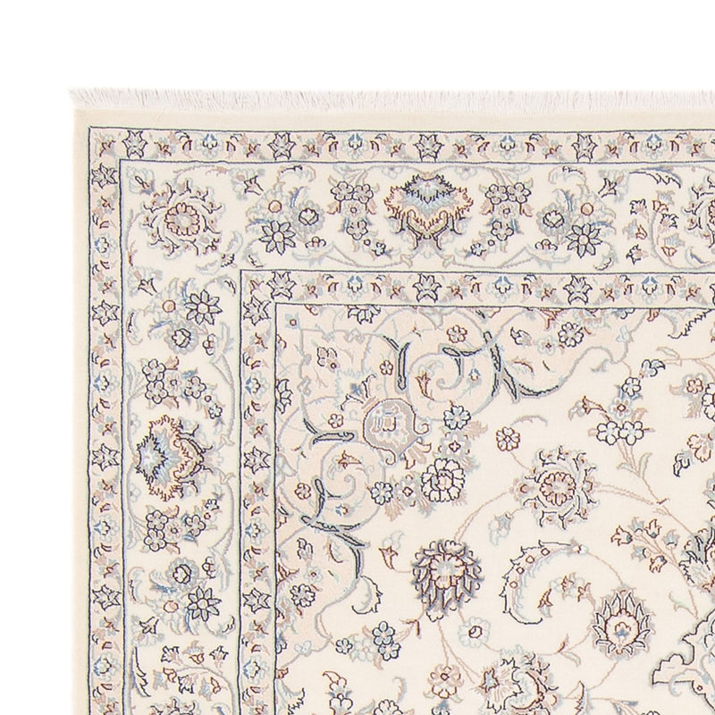 Persisk tæppe - Nain - 250 x 168 cm - creme
