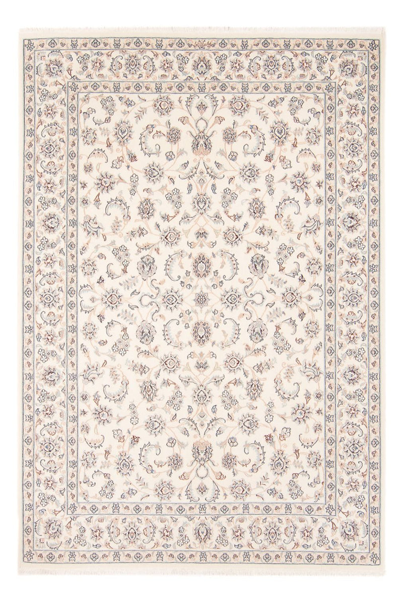 Persisk tæppe - Nain - 240 x 170 cm - creme