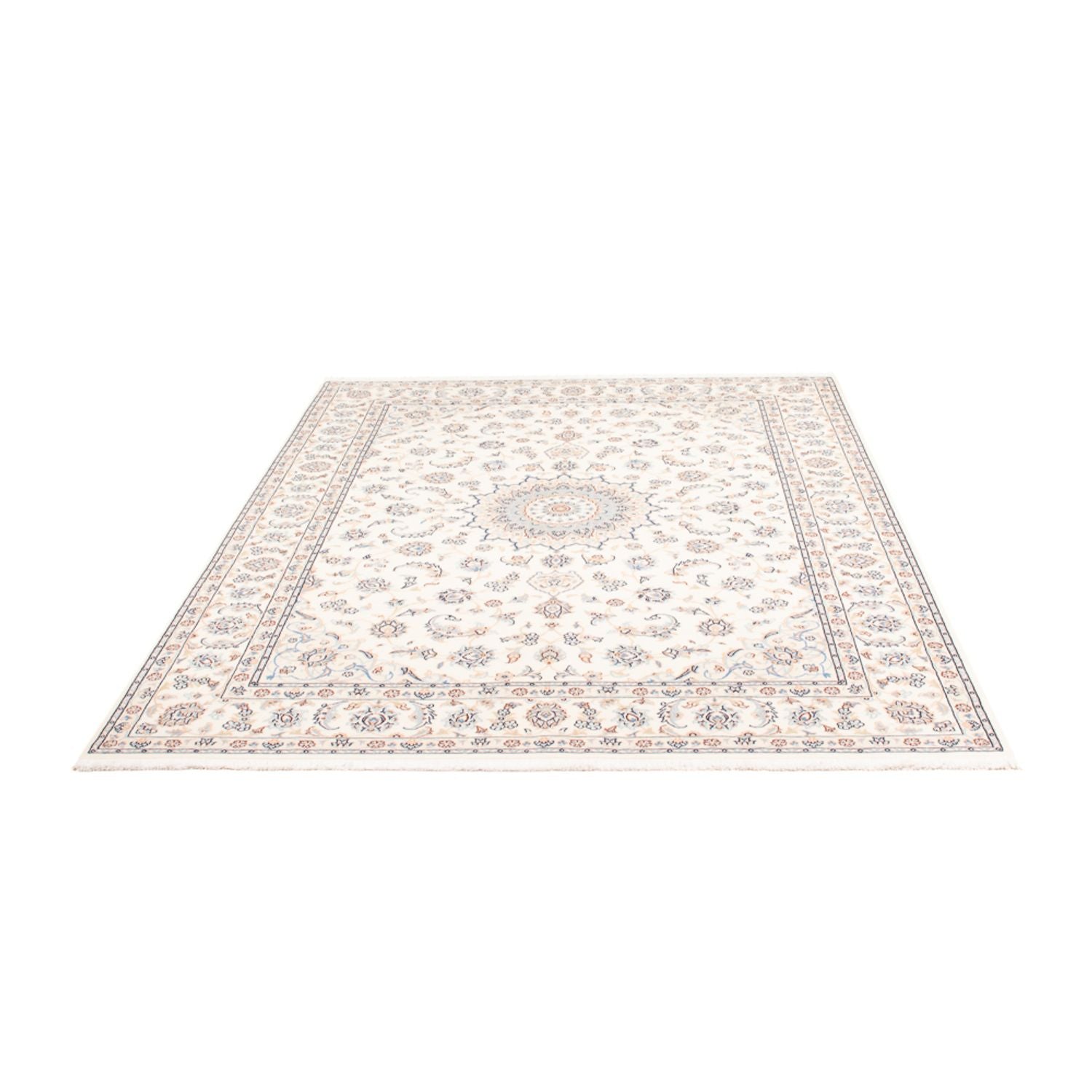 Persisk tæppe - Nain - 228 x 170 cm - creme