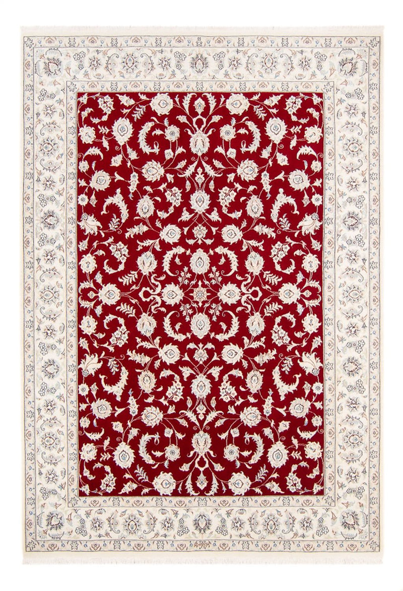 Persisk tæppe - Nain - 240 x 170 cm - rød