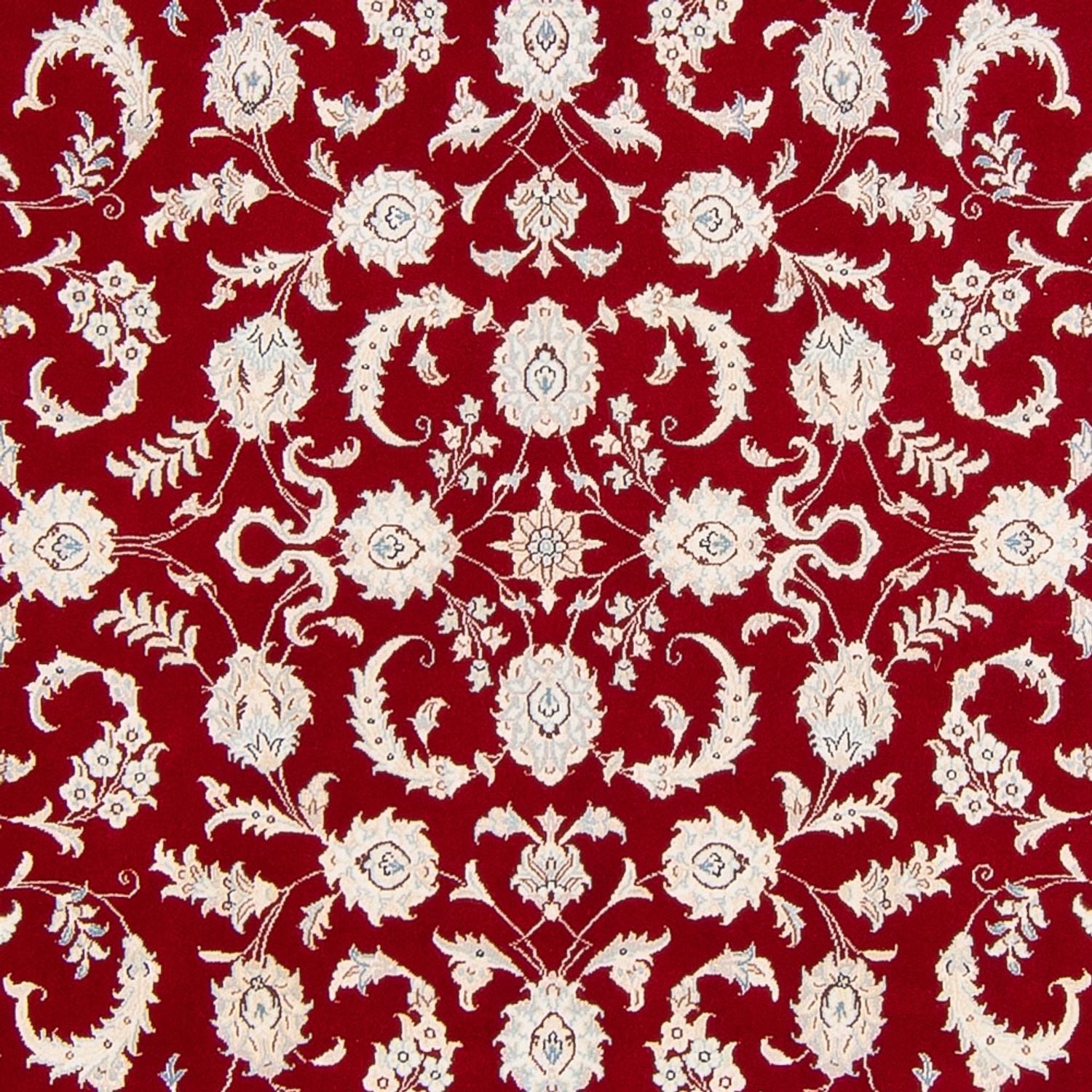 Persisk tæppe - Nain - 240 x 170 cm - rød