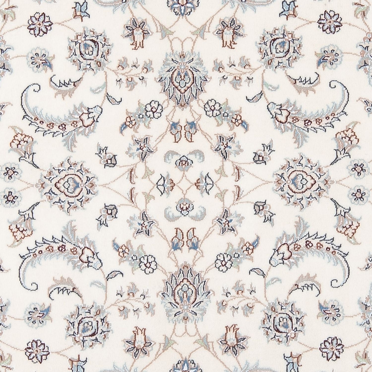 Persisk tæppe - Nain - Premium - 201 x 148 cm - creme