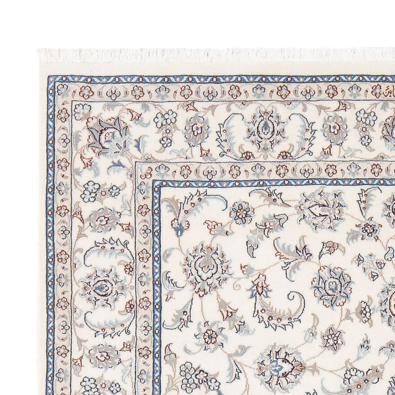 Persisk tæppe - Nain - Premium - 201 x 148 cm - creme
