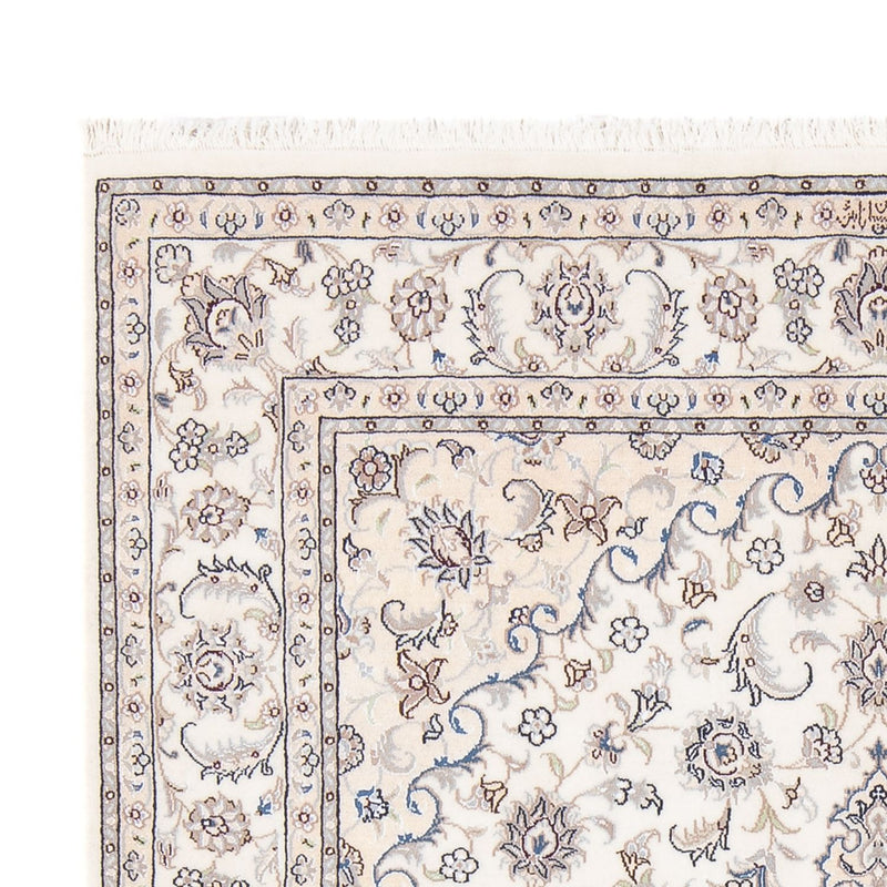 Persisk tæppe - Nain - Premium - 204 x 150 cm - creme