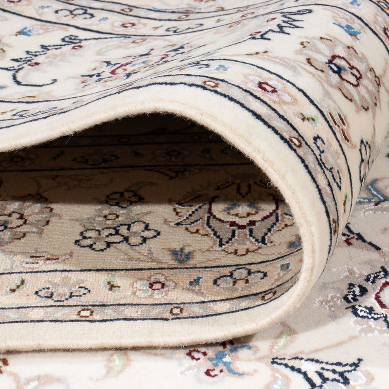 Persisk tæppe - Nain - Premium - 204 x 150 cm - creme