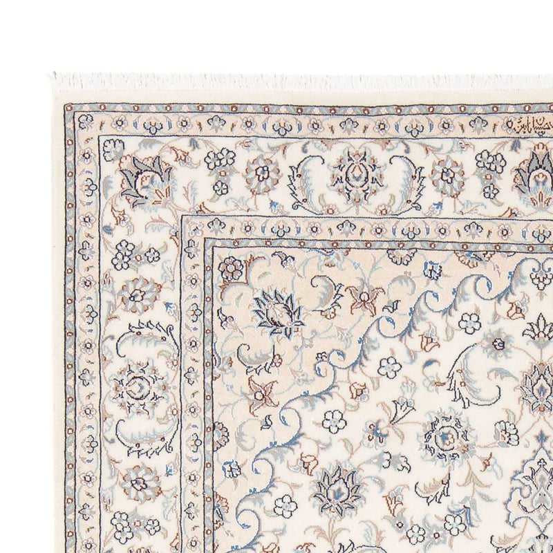 Persisk tæppe - Nain - Premium - 203 x 148 cm - creme