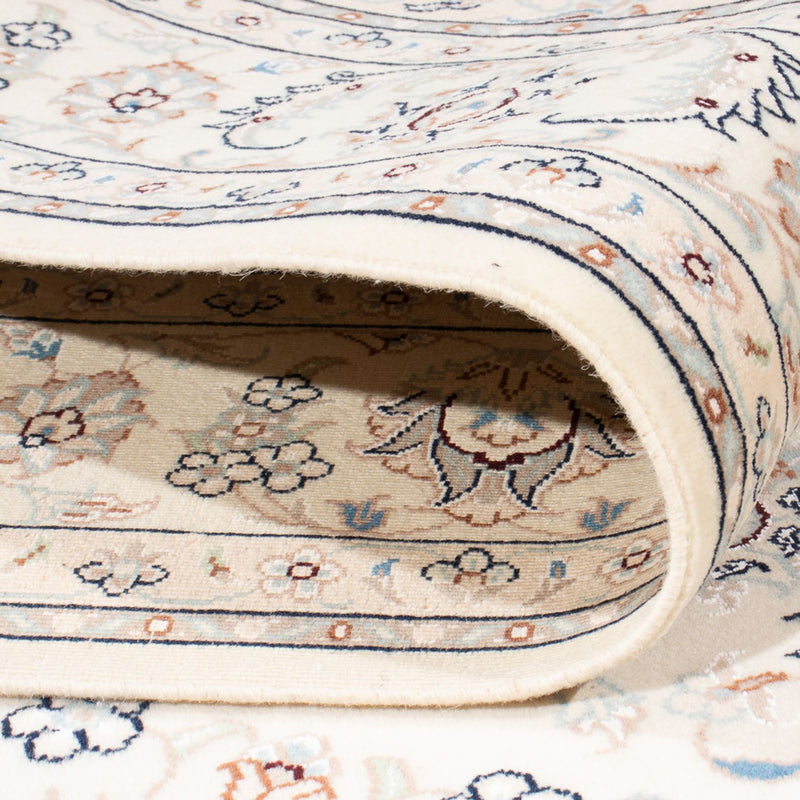 Persisk tæppe - Nain - Premium - 203 x 148 cm - creme