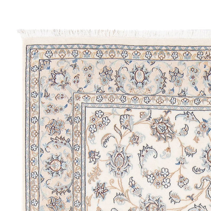 Persisk tæppe - Nain - Premium - 208 x 150 cm - creme