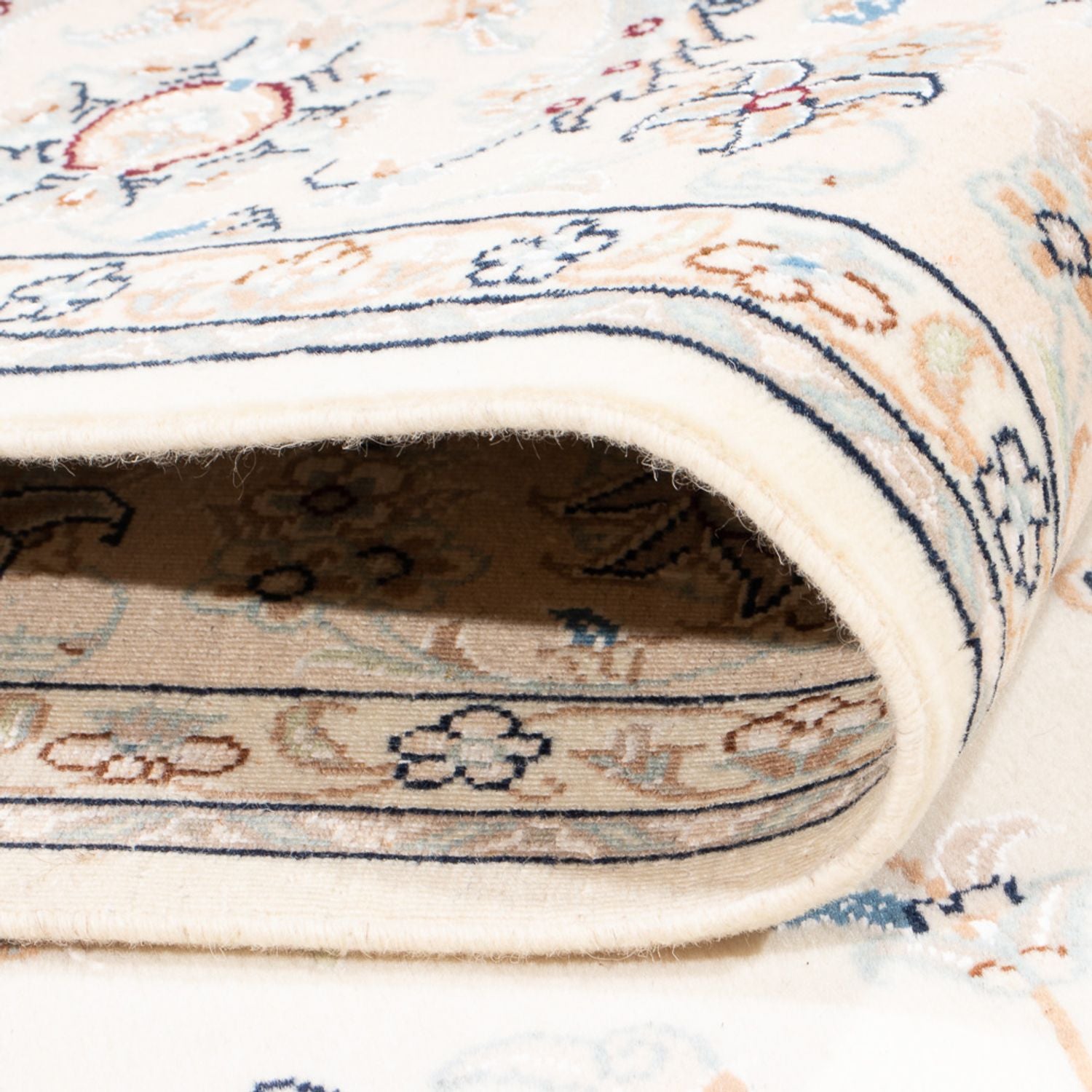 Persisk tæppe - Nain - Premium - 208 x 150 cm - creme