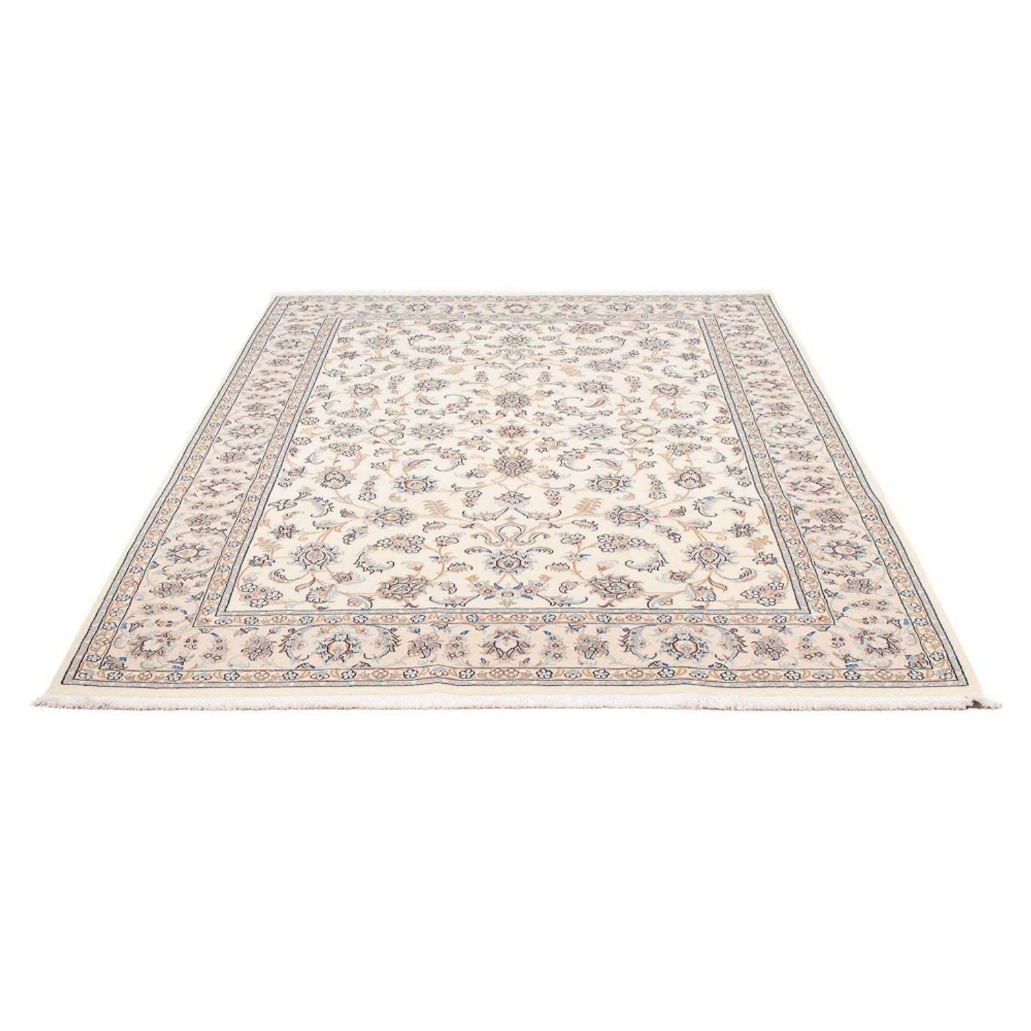 Persisk tæppe - Nain - Premium - 208 x 150 cm - creme