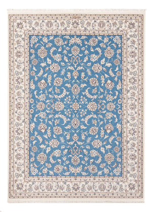 Persisk tæppe - Nain - Premium - 200 x 146 cm - blå