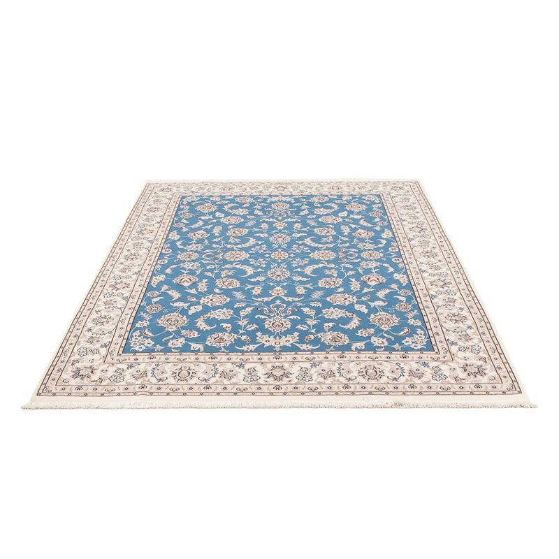 Persisk tæppe - Nain - Premium - 200 x 146 cm - blå