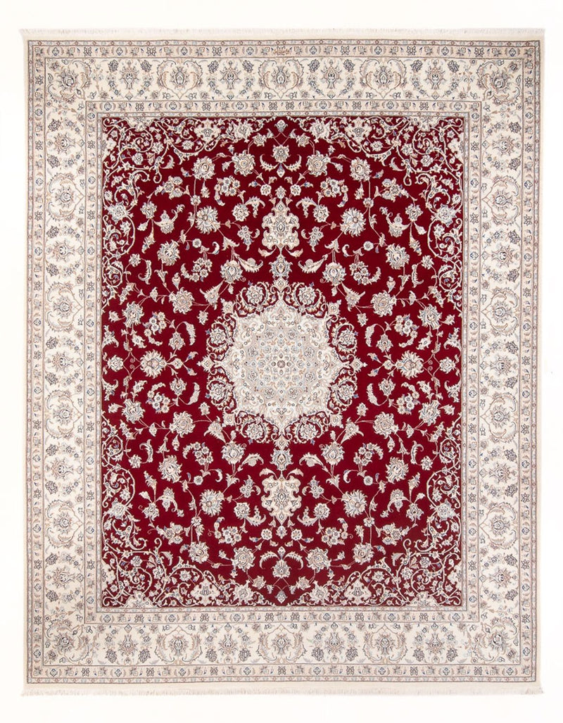 Persisk tæppe - Nain - Premium - 295 x 250 cm - rød
