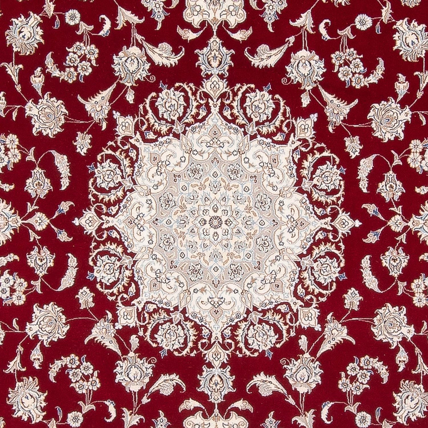 Persisk tæppe - Nain - Premium - 295 x 250 cm - rød