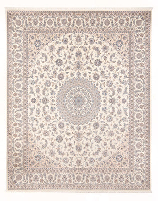 Persisk tæppe - Nain - Premium - 297 x 250 cm - creme