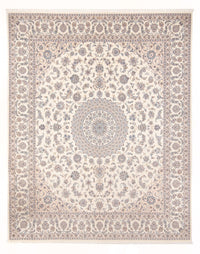 Persisk tæppe - Nain - Premium - 297 x 250 cm - creme