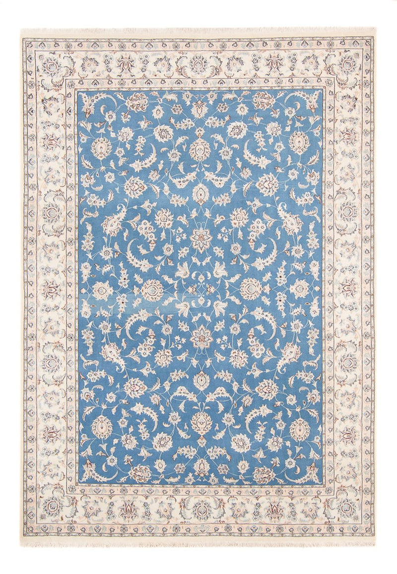 Persisk tæppe - Nain - 240 x 170 cm - blå