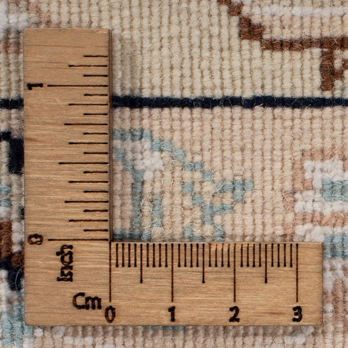 Persisk tæppe - Nain - 240 x 170 cm - blå