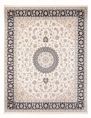 Persisk tæppe - Nain - Premium - 307 x 252 cm - creme