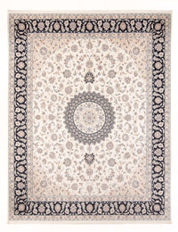 Persisk tæppe - Nain - Premium - 307 x 252 cm - creme