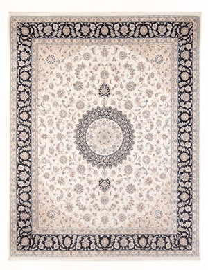 Persisk tæppe - Nain - Premium - 307 x 252 cm - creme
